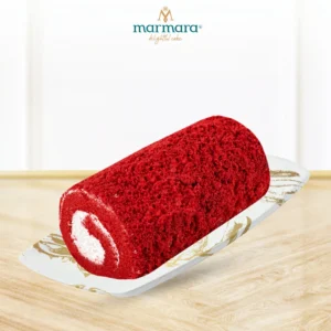 Red Velvet Swiss Roll Cake